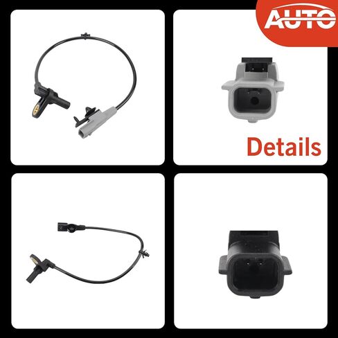 2Pack Rear Right Left ABS Wheel Speed Sensor Replacement for Infiniti Q50 2014-2022 Q60 2017-2020 ALS3096 47900-4GA0A ALS3095 47901-4GA0A in Saudi Arabia