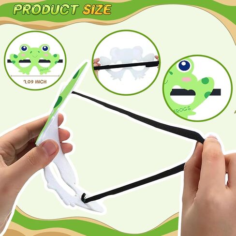 10 Pcs Passover Masks Decorations,Frogs Locust Plagues Theme Colorful Pesach Felt Face Masks Passover Party Favors Costume Accessories Seder Decoration in Kuwait