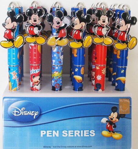 Disney Mickey Mouse Pen 2pc set (Red, Blue) in Saudi Arabia