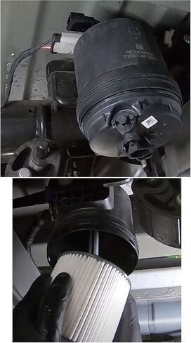 68436631AA Fuel Filter Water separator Replacement for 2019-2022 Ram 2500 3500 4500 5500 6.7L 2022 Ram 1500 3.0L Diesel 2022 JL Wrangler JT Gladiator 3.0L Diesel Engine Replace for PF46152 in Kuwait