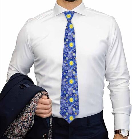 Men Novelty Neckties Classic,Men's Tie for Wedding Party Business Casual Gifts Fashion in Saudi Arabia