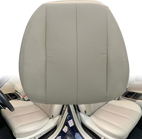 Priprilod Tan Perforated Leather Driver Side Bottom Replacement Seat Cover Compatible with Subaru Outback 2010 2011 2012 2013 2014 in Saudi Arabia