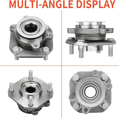 DRIVESTAR 513297 Front Wheel Hub & Bearing Assembly Driver/Passenger for Nissan Sentra 2007-2012, w/ABS 4 Lug in Saudi Arabia