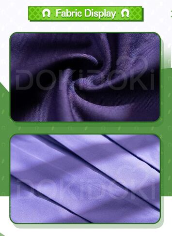 KIRA KIRA Anime Game Cosplay Costume Doki-R Winter Purple Uniform School Dress Long Sleeves Halloween Costume in Kuwait