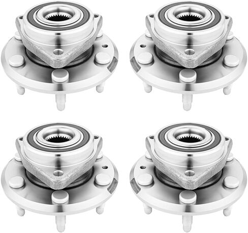 PM Auto Set of 4 Front-Rear Wheel Hub Bearing Assembly Replacement for 2007-2016 GMC Acadia in Saudi Arabia