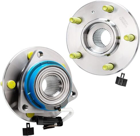 ديترويت المحور - طقم تعليق FWD 14 قطعة لسيارة Chevy Impala Monte Carlo Pontiac Grand Prix Buick LaCrosse Regal Century، محاور محمل العجلات، قضبان ربط، مفاصل كروية، استبدال أحذية قضبان التأرجح الأمامية والخلفية in Kuwait