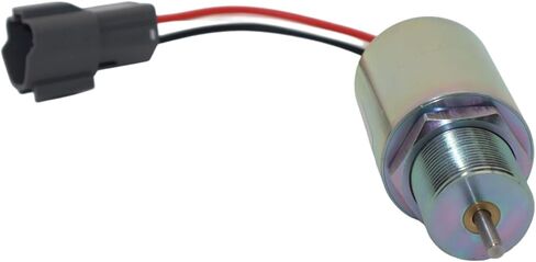 12V Fuel ShutOff Solenoid Valve 30A87-20402 30A87-10044 For Mitsubishi K4N-D61KG S3L2 MAHINDRA Max28 in Saudi Arabia