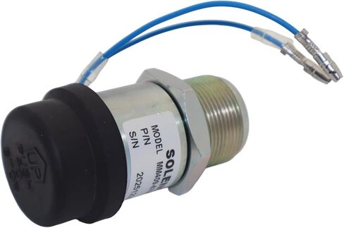 12V Fuel Shutoff Stop Solenoid 195-8411 1958411 For Caterpillar CAT 304 305 303 302.5C in Saudi Arabia