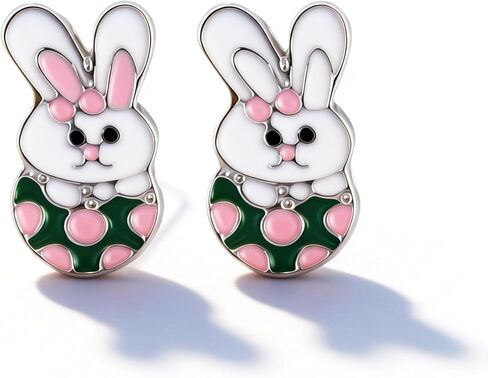 Easter Earrings for Women Cute Bunny Earrings Colorful EasterEgg Dangle Earring Spring Earring EasterHoliday Jewelry Easter Basket Stuffers Gift for Women in Saudi Arabia