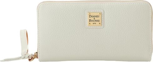 Dooney & Bourke Handbag, Lucca Leather Large Zip Around Wristlet in Kuwait