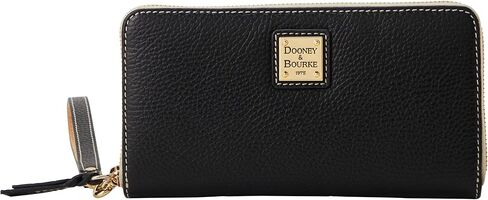 Dooney & Bourke Handbag, Lucca Leather Large Zip Around Wristlet in Saudi Arabia