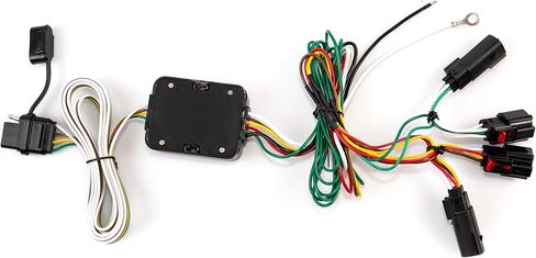 4-Pin Trailer Wiring Harness Compatible with Ford Edge Sport 2015-2018, Ford Edge Titanium 2015-2018 Replace 56292 Trailer Hitch Wiring Harness in Kuwait