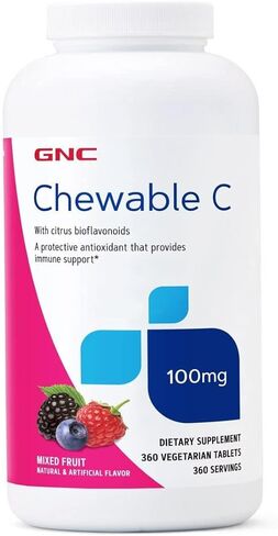GNC فواكه مختلطة قابلة للمضغ سي 100 مجم in Kuwait