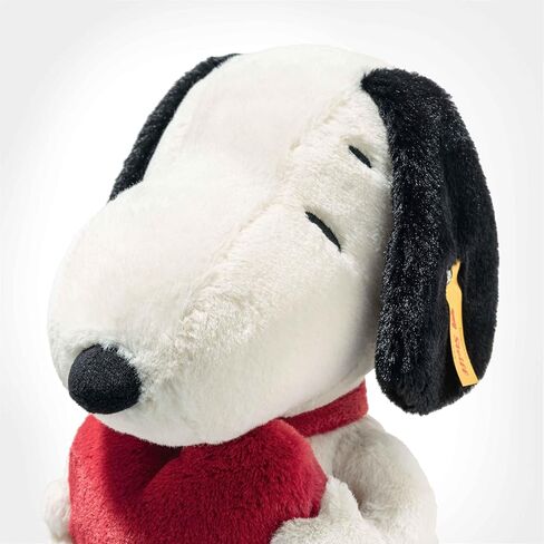 Steiff Snoopy Officially Licensed Love - Soft Plush Dog Toy Stuffed Animal Holding Red Heart Premium Peanuts Collectible, Snoopy, 12" in Kuwait