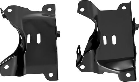 KUAFU Front Bumper Outer Brackets Compatible with 2007-2010 Chevy Chevrolet Silverado 2500 HD 3500 HD Replacement for 15838204 15838205 GM1066186 GM1067186 2Pcs Left & Right Steel Electrophoresis in Saudi Arabia