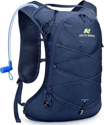 N NEVO RHINO Hydration Backpack,10L Hydro Water Daypack with 2L Water Bladder, Lightweight Hiking Backpack-Hydration Bike Pack for Cycling Rave in Kuwait