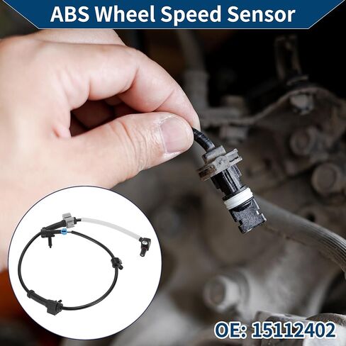No.15112402 ABS Wheel Speed Sensor for Chevrolet Silverado 3500 2003-2005 Front Left Right ABS Sensor Anti-lock Braking System Sensor 1 Pcs in Saudi Arabia