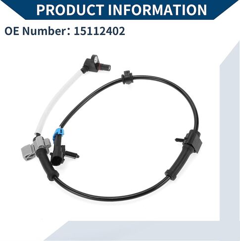 No.15112402 ABS Wheel Speed Sensor for Chevrolet Silverado 3500 2003-2005 Front Left Right ABS Sensor Anti-lock Braking System Sensor 1 Pcs in Saudi Arabia