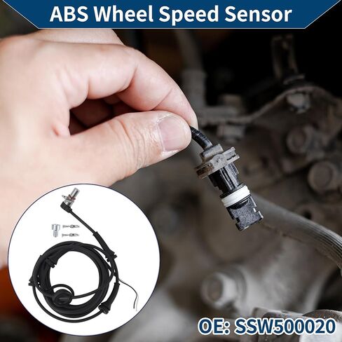 ABS عجلة السرعة الاستشعار الجبهة اليسرى اليمنى ABS الاستشعار نظام الفرامل المضادة للانغلاق الاستشعار رقم SSW500020 لاند روفر ديسكفري 2 1998-2004 in Saudi Arabia