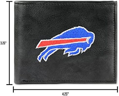 Rico Industries Embroidered Leather Billfold Wallet in Saudi Arabia