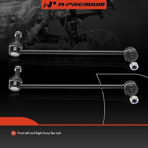 A-Premium 2 × وصلات شريط تثبيت أمامية Sway Bar، متوافقة مع Kia Stinger 2018-2023 وGenesis G70 2019-2024 in Saudi Arabia