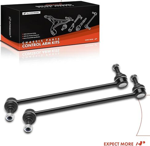 A-Premium 2 × وصلات شريط تثبيت أمامية Sway Bar، متوافقة مع Kia Stinger 2018-2023 وGenesis G70 2019-2024 in Saudi Arabia