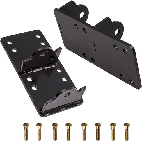 maXpeedingrods Swap Bracket Mount Pair with Bolts for Chevy GMC Truck w/Clamshell Mount 1973-1998 LS LSX Engine 4.8L 5.3L 5.7L 6.0L 6.2L Conversion Bracket in Saudi Arabia