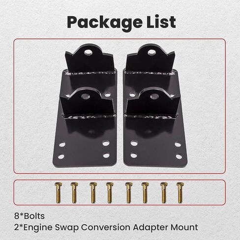 maXpeedingrods Swap Bracket Mount Pair with Bolts for Chevy GMC Truck w/Clamshell Mount 1973-1998 LS LSX Engine 4.8L 5.3L 5.7L 6.0L 6.2L Conversion Bracket in Saudi Arabia
