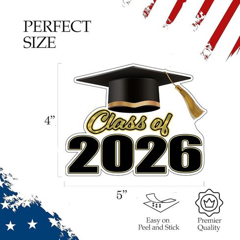 أفضل يموت قطع تهانينا فئة من 2026 التخرج السيارات ملصق مائي ملصقات للسيارة متعددة الأشكال ملصق حائط من الفينيل‏ لسيارة شاحنة فان RV SUV نافذة الكمبيوتر المحمول in Saudi Arabia