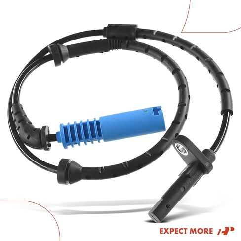 A-Premium ABS Wheel Speed Sensor Compatible with BMW Models - X5 2003 2004 2005 2006 - Rear Driver or Passenger Side, Replace# 34526771705, 34520025726 in Saudi Arabia