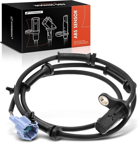 مستشعر سرعة العجلات A-Premium ABS متوافق مع موديلات Nissan - Frontier 2002-2004، L4 2.4L - جانب الراكب الأمامي الأيمن، استبدال # 47910-1Z600، 479101Z600 in Saudi Arabia