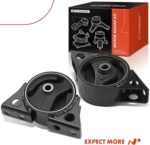 A-Premium 2PCS Front and Rear Engine Motor Mount Kit Compatible with Nissan Altima 1993-2001 2.4L, Replace# 113209E102, 113209E107 in Saudi Arabia