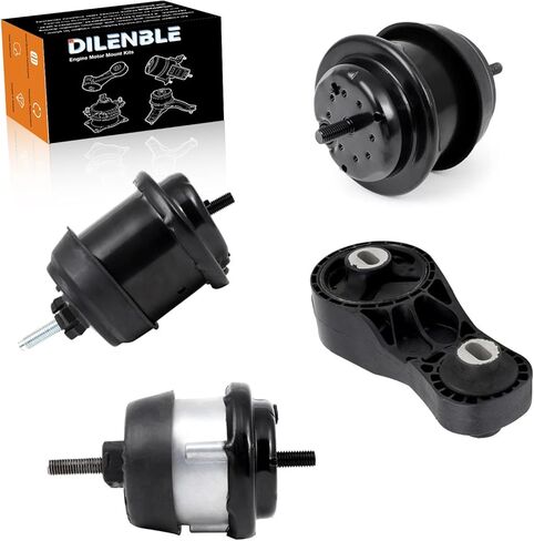 Engine Motor Mount & Trans Mount Replacement for Saturn Outlook 3.6L 2009 2010, Acadia 3.6L 2009 2010 2011 2012 2013 2014 2015 2016, Engine Mount Set of 4 Replaces OE# 3141 A5444 3208 A5548HY 3209 in Kuwait