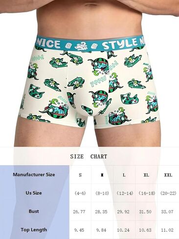 Men's Underwear Boxer Briefs, Soft Stretch & Comfortable Underwear for Men, Casual Mid Rise Underpant 4 Pack in Saudi Arabia