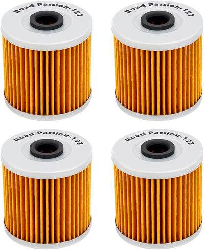 استبدال فلتر زيت العاطفة الطريق لكاواساكي KLF300 BAYOU 2X4 300 1986-2004 KLF300 BAYOU 4X4 300 1989-2004 (حزمة من 4) in Saudi Arabia