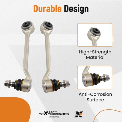 maXpeedingrods 6Pc Front Upper Lower Control Arm w/Ball Joint Assembly for BMW X3 2011-2017 X4 2015-2018, CMS101250 CMS101251 CMS101252 CMS101253 Direct Replacement Front Suspension Kit in Saudi Arabia
