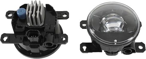 New Generation LED Fog Light Assembly Retrofit Upgraded Kit Compatible with Honda Civic, CR-V, HR-V, Jazz, Pilot, Odyssey, CR-Z & Acura ILX, RDX, TL, TSX 2012-2021 in Kuwait