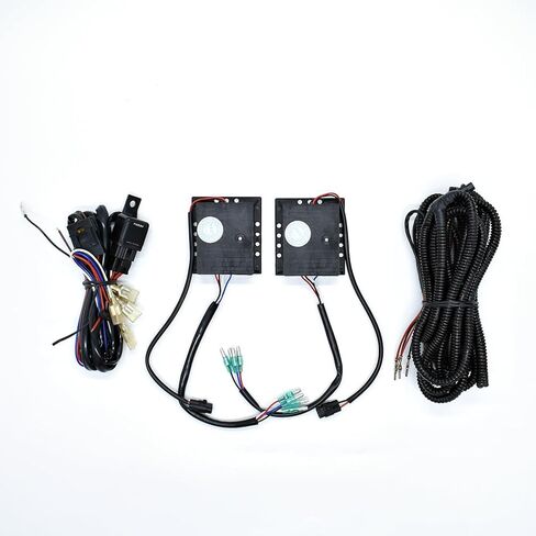 LED أضواء الضباب الجمعية DRL صالح ل 2008 2009 2010 تويوتا هايلاندر النهار تشغيل ضوء مصابيح القيادة المصد الأمامي مصابيح ضباب in Kuwait