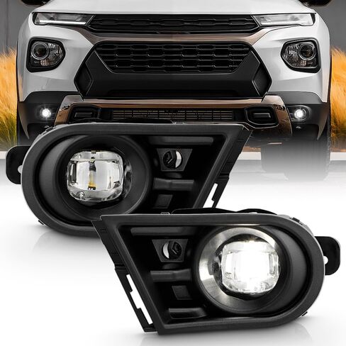 KEEKPO - For 2021 2022 2023 Chevy Trailblazer LED Bumper Fog Lights Driving Lamps w/Switch Pair Replacement Left+Right in Kuwait