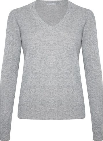 100% Pure Cashmere V-Neck Women's Sweater in Kuwait