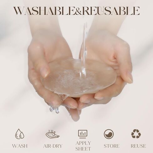 أغطية حلمات للنساء - أغطية حلمات سيليكون لاصقة قابلة لإعادة الاستخدام، غطاء حلمة بدون خياطة مع صندوق سفر أحمر in Kuwait