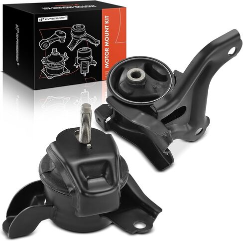 طقم حامل محرك وناقل حركة A-Premium مكون من قطعتين متوافق مع Kia Sportage 2005-2011 وHyundai Tucson 2005-2009، 2.0 لتر، ناقل حركة أوتوماتيكي، استبدال # 218302E100، 218302E600 in Saudi Arabia
