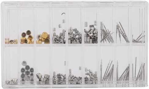 10 Pcs Metal Watch Crown Tube Stem Set Compatible with ETA 2824 2836 Movements for Professional Watchmakers Watch Repair Kit in Kuwait