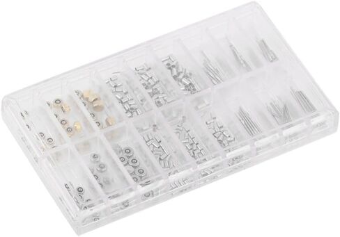 10 Pcs Metal Watch Crown Tube Stem Set Compatible with ETA 2824 2836 Movements for Professional Watchmakers Watch Repair Kit in Kuwait