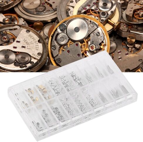 10 Pcs Metal Watch Crown Tube Stem Set Compatible with ETA 2824 2836 Movements for Professional Watchmakers Watch Repair Kit in Kuwait