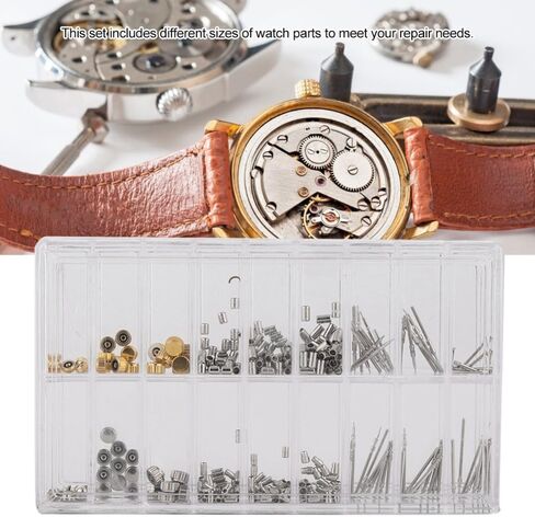 10 Pcs Metal Watch Crown Tube Stem Set Compatible with ETA 2824 2836 Movements for Professional Watchmakers Watch Repair Kit in Kuwait