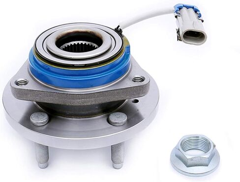 FKG 513121 Front Wheel Bearing Hub Assembly fit for Impala, Allure, Aurora, Bonnevile, Lesabre, Century, Seville 5 Lugs with Nut W/ABS in Saudi Arabia