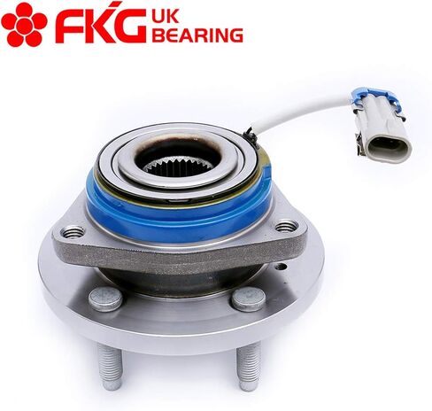 FKG 513121 Front Wheel Bearing Hub Assembly fit for Impala, Allure, Aurora, Bonnevile, Lesabre, Century, Seville 5 Lugs with Nut W/ABS in Saudi Arabia