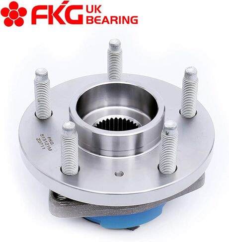 FKG 513121 Front Wheel Bearing Hub Assembly fit for Impala, Allure, Aurora, Bonnevile, Lesabre, Century, Seville 5 Lugs with Nut W/ABS in Saudi Arabia