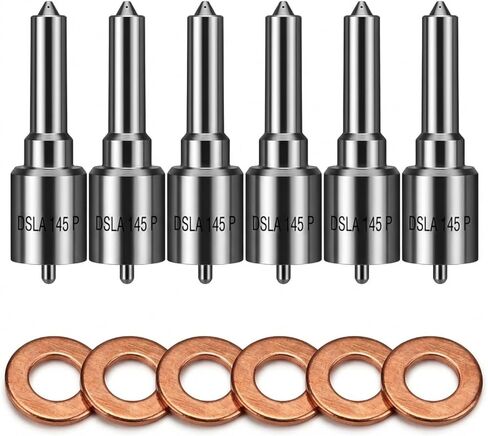 3930324 Fuel Injector Nozzles for Cummins 0433175081 DSLA145P477 1994-1998 Dodge 2500 3500 12V 5.9L Engine Part Replacement in Kuwait